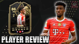 KINGSLEY COMAN IF 86 PLAYER REVIEW  ¿VALE LA PENA  FC 24 ULTIMATE TEAM [upl. by Enedan]