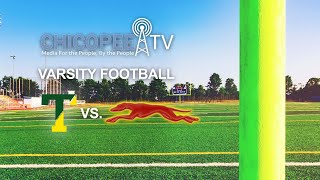 Taconic vs Chicopee High Varsity Football 10324 [upl. by Ayotna801]