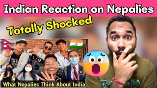 Indian Reaction on What Nepali Peoples think about India  Indian Reaction  Reaction Zone [upl. by Lehctim]