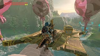 Zelda BOTW The Flying Machine  Inogo Bridge [upl. by Mayworm]