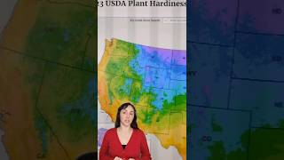 NEW USDA Hardiness Zone Map just released [upl. by Anifled]