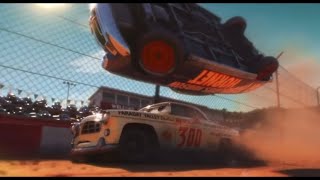 Cars 3 Doc Flip with Doc Racing song from Cars [upl. by Nashbar]