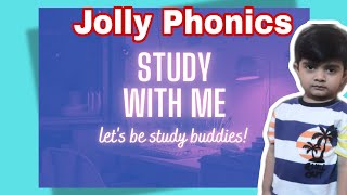 Jolly Phonics Stage 1  learn class prep 1  Sounds with rhymes  kids educational [upl. by Burch578]