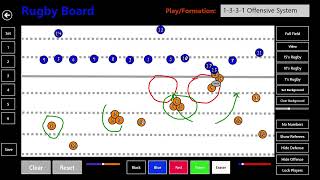 1331 Rugby Offense [upl. by Iknarf]