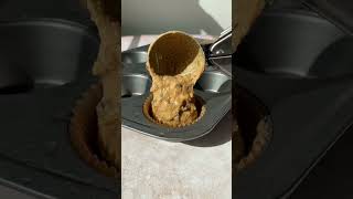 Healthy Peanut Butter Banana Muffins dairy free  gluten free [upl. by Taveda]