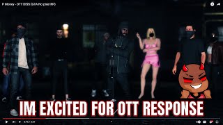 Peanut Reacts Official Video Of P Money OTT Diss  NoPixel 40 [upl. by Lutero]