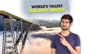 Worlds Tallest Railway Bridge is in India [upl. by Lombardi]