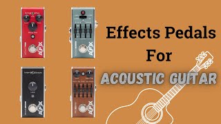 How to Use Effects Pedals With Acoustic Guitar [upl. by Darce]