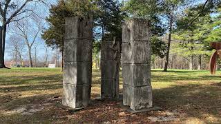 Three Stelae by Tova BeckFriedman 1996 [upl. by Aynas]