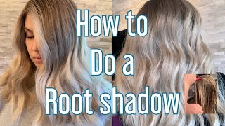 HOW TO DO A ROOT SHADOW  two different applications [upl. by Osrock]