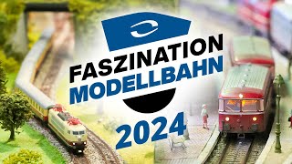 Faszination Modellbahn Mannheim 2024 [upl. by Ynomrah]