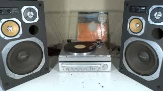 SISTEMA DE AUDIO JVC AMP R1X TURN LA21 SPEAKERS SK700 II JAPAN 1980 R BAIS [upl. by Zucker653]