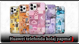 4 Adımda Huawei Telefonda Kolaj Yapma [upl. by Llenehs]