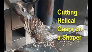 Elliott 10M Shaper Gear Cutting Fixture Part 5 [upl. by Nevart]