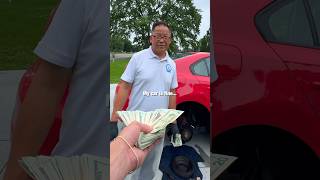 Kind stranger does THIS then gets his rent paid for 🥹❤️ SelfFinancialPartner Ad shorts [upl. by Eilerua]