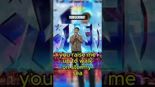 PILIPINAS GOT TALENT AUDITION  You raise me up Westlife  Viral [upl. by Aicenad769]