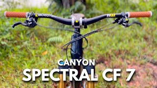 2021 Canyon Spectral CF 7  Bike Check [upl. by Canada411]