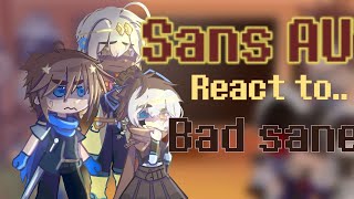 Sans AUs react to Bad GuysSanses  Part 1 [upl. by Nostets]