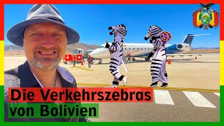 Die VerkehrsZebras von Bolivien  Auswandern nach Bolivien  SüdamerikaRundreise  Netzwerken [upl. by Abehshtab]