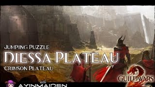 Guild Wars 2  Jumping Puzzle  Diessa Plateau Crimson Plateau [upl. by Eirrotal121]