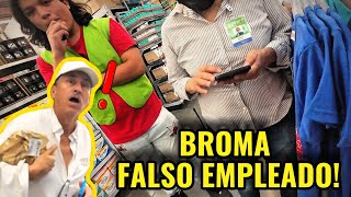 Empleado Falso en Bodega Aurrera BROMA [upl. by Hoppe]