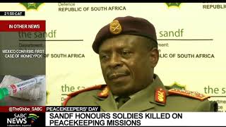 SANDF ready for deployment to peacekeeping missions [upl. by Westhead]