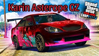 GTA ONLINE  novo KARIN ASTEROPE GZ [upl. by Ysdnil]