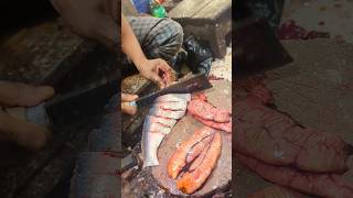 Amazing Delicious Hilsa Fish Cutting Skills In Bangladesh Fish Market shorts [upl. by Esyli733]