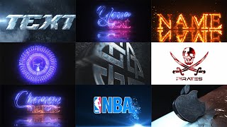 Top 10 After Effects 2D amp 3D Intro Templates 2024 Animations Free Download [upl. by Briny]