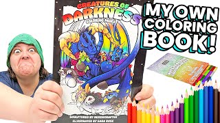 DISNEY Meets MONSTERS My Own Coloring Pages Kit [upl. by Aserehc]