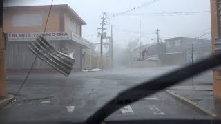 Yabucoa Puerto Rico Hurricane Maria CAT 5 At Landfall  9202017 [upl. by Karie]