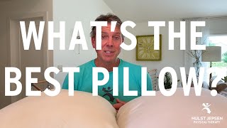 Whats the Best Pillow  Physical Therapy Tip [upl. by Hjerpe]