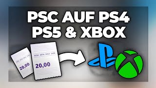 Paysafecard auf Playsation  Xbox einlösen  Tutorial deutsch [upl. by Yolane]