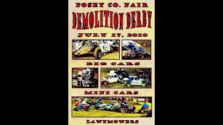 Posey County Indiana 7172010 Stock Big Cars Demolition Derby [upl. by Rainie]