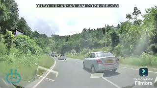 car Dash cam car climbing hills [upl. by Clift74]