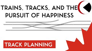 Model Railroad Track Planning Philosophy [upl. by Eilema]