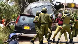 Gari Laziba njia Sabaya Akirudishwa Gerezani polisi wakikabiliana Kuliondoa Kupisha Msafara [upl. by Elyse]