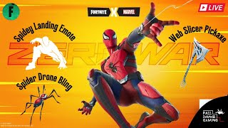 FORTNITE LIVE ● SPIDER MANZER0 OUTFIT ● SWINGING INTO THE SHOP ● fortnite live gaming xbox [upl. by Lesna585]