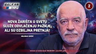 INTERVJU Milorad Đošić  Nova žarišta služe odvlačenju pažnje ali su ozbiljna pretnja 1862024 [upl. by Conlin126]