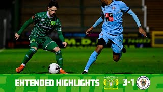 Extended Highlights  Yeovil Town 31 Slough Town [upl. by Eaneg611]