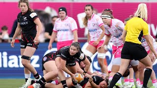 Saracens vs Gloucester Hartpury Premiership Womens Rugby Rd 17 2024 [upl. by Ayotnahs]