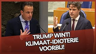 PVVer Kops maakt klimaatgelovigen WOEST na overwinning Trump [upl. by Ahsitil]