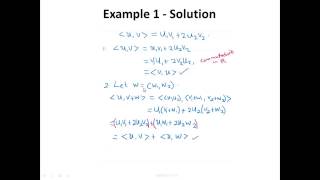 Lecture 25 Inner Product Spaces [upl. by Hannon840]