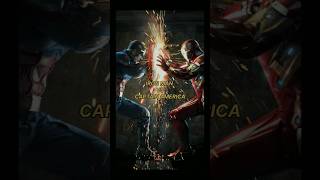 Iron Man vs Captain America avengers ironman marvel ytshorts viralvideo status tonystark [upl. by Ybbil]