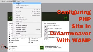 Hindi Dreamweaver CC  Creating a PHP site  ThindTech [upl. by Gustin]