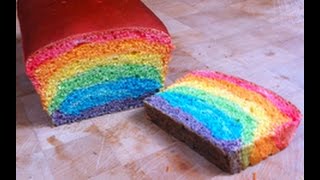 DIY AT HOME RAINBOW BREAD FOR THANKSGIVING AND HOLIDAYS [upl. by Analla]