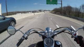 Honda shadow 750 Big enough for a manhighwaysrkcyclescom [upl. by Sweeney]