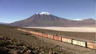 Trains in Chiles Norte Grande [upl. by Yaras629]