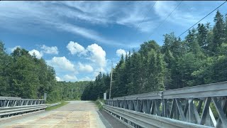 Salt Springs to West River Station  Requested Drive  Exploring Nova Scotia Back Roads [upl. by Possing]