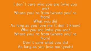 as long as you love me backstreet boys lyrics [upl. by Latricia]